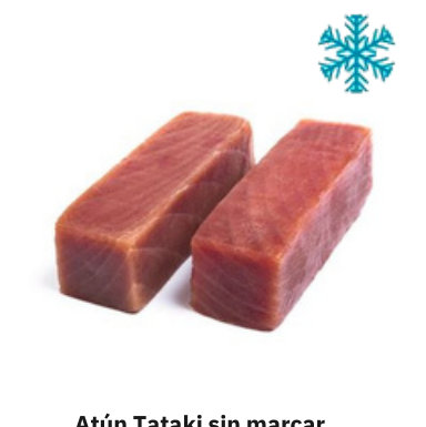 Atún Tataki sin marcar