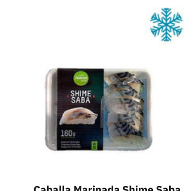 Caballa Marinada Shime Saba
